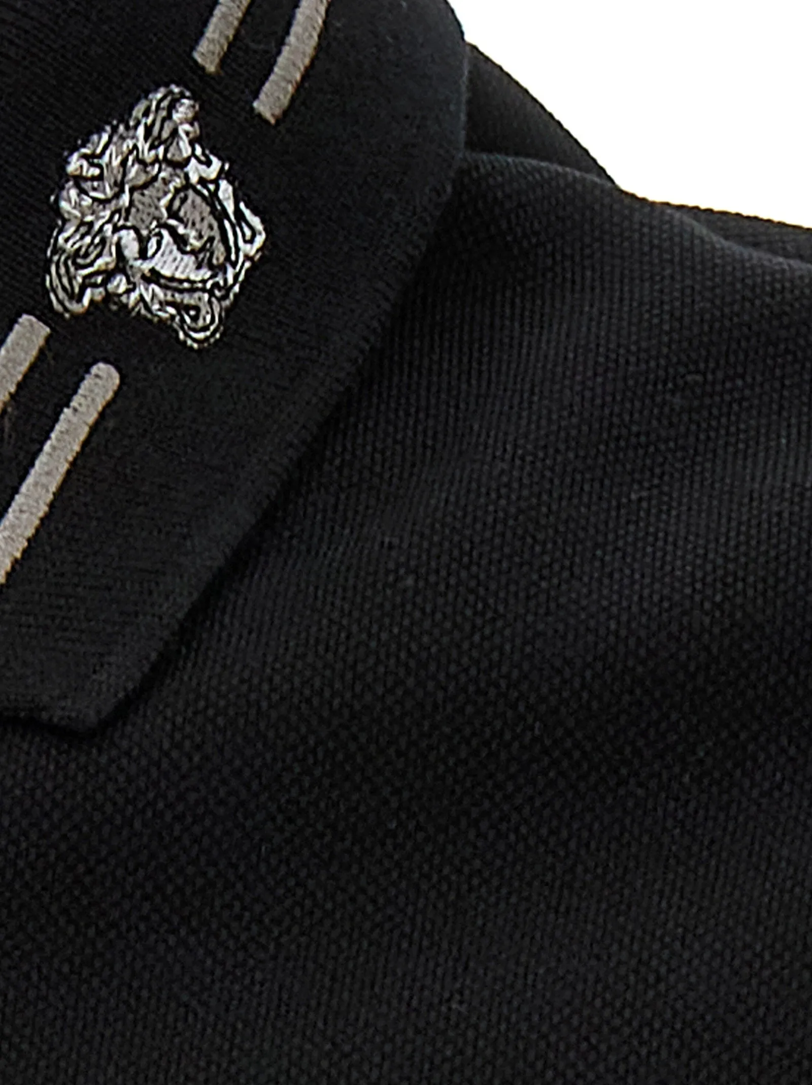 Medusa Embroidery Polo Black sold by Wanan Luxury product image thumbnail 4