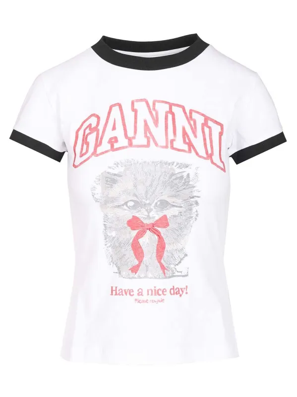 Cotton T-Shirt White sold by Wanan Luxury