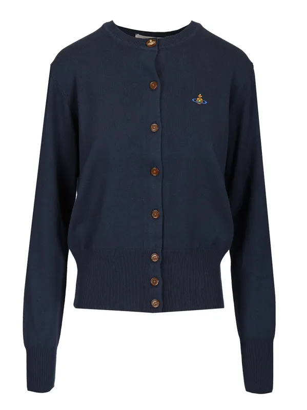 Bea Knitwear Blue made by Vivienne Westwood