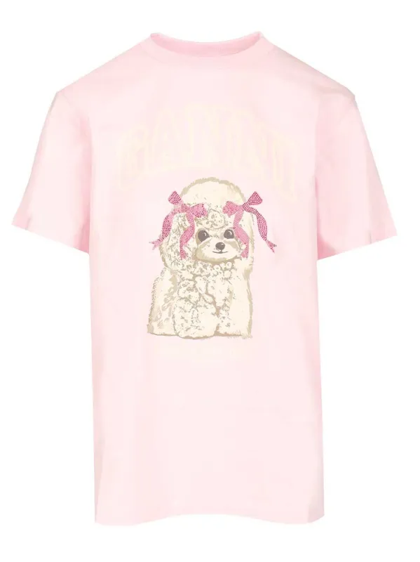 Cotton T-Shirt Rose sold by Wanan Luxury
