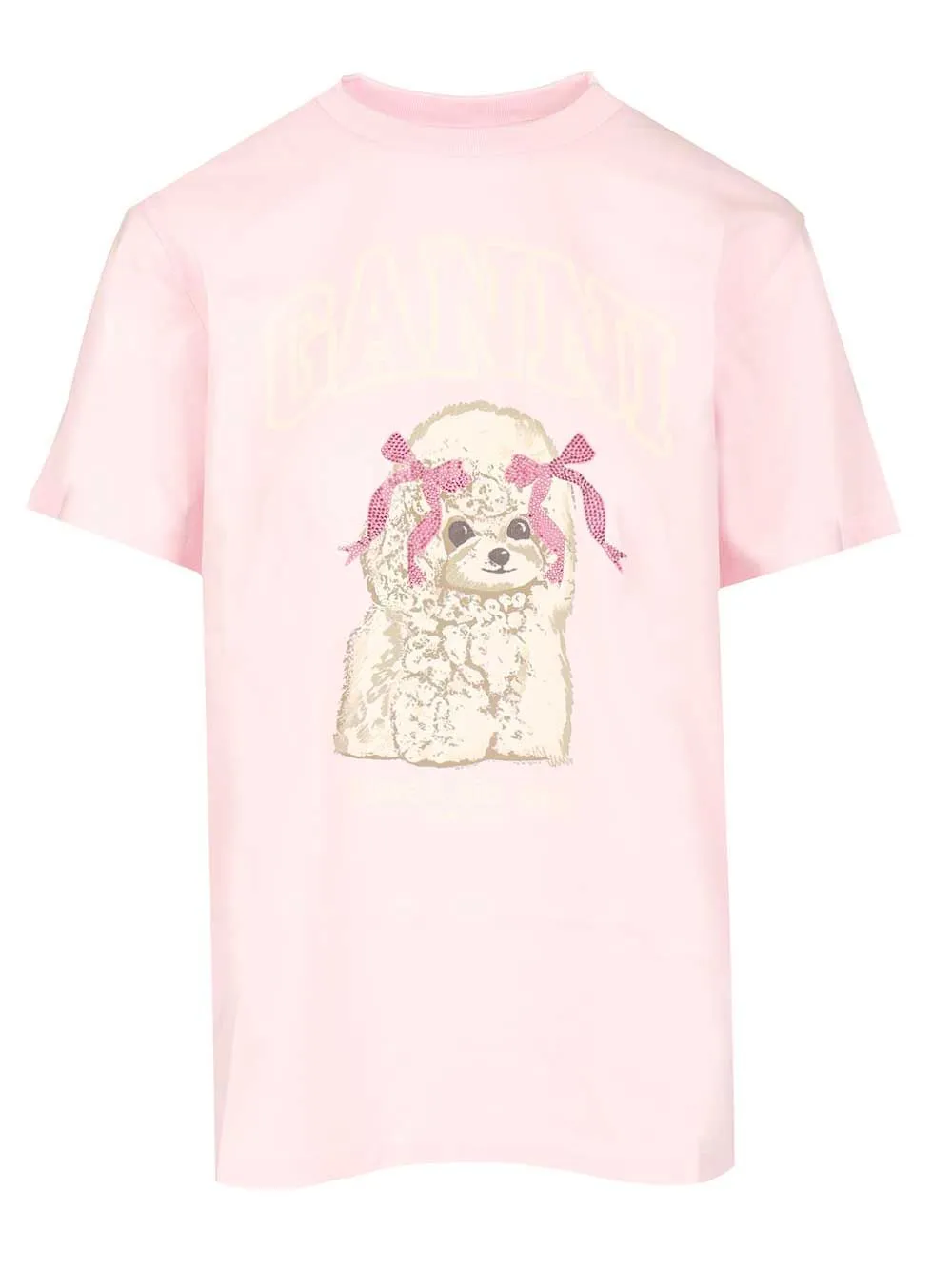 Cotton T-Shirt Rose sold by Wanan Luxury