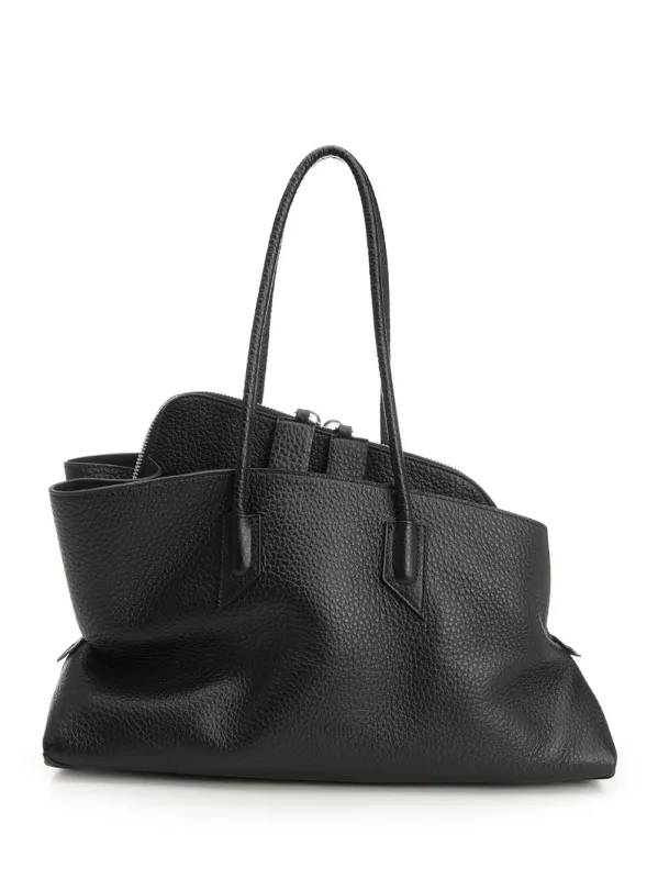 La Passeggiata Shoulder Bags Black sold by Wanan Luxury