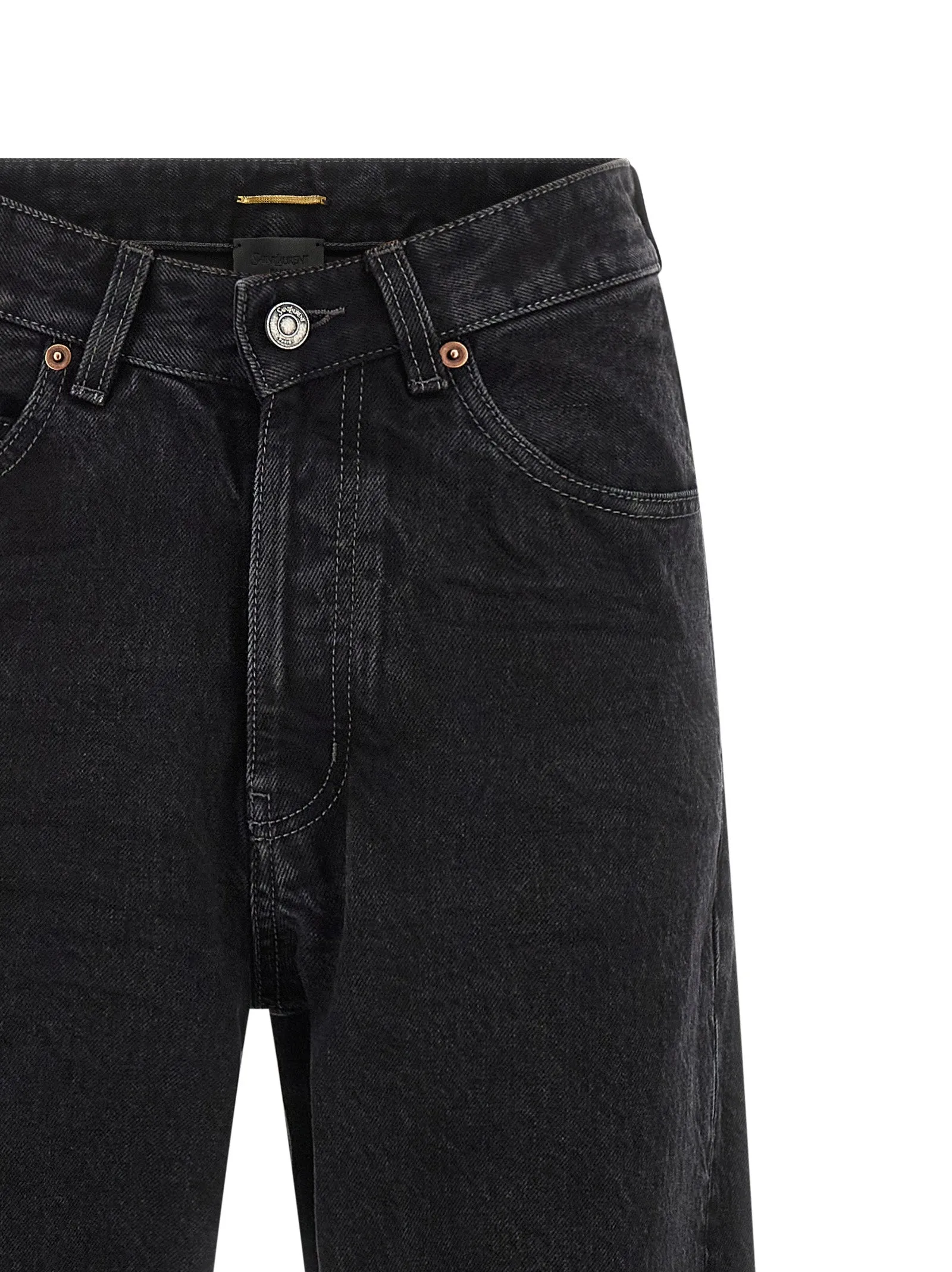 V Waist Jeans Black sold by Wanan Luxury product image thumbnail 3