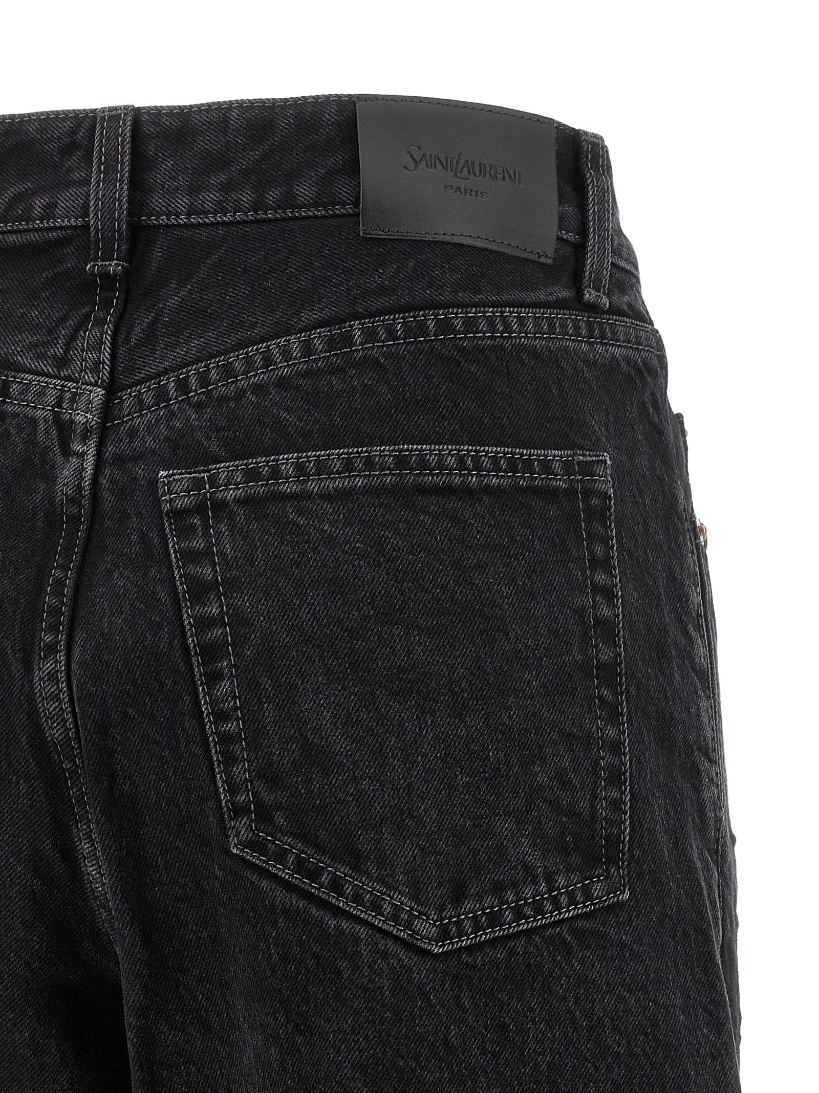 V Waist Jeans Black sold by Wanan Luxury product image thumbnail 4