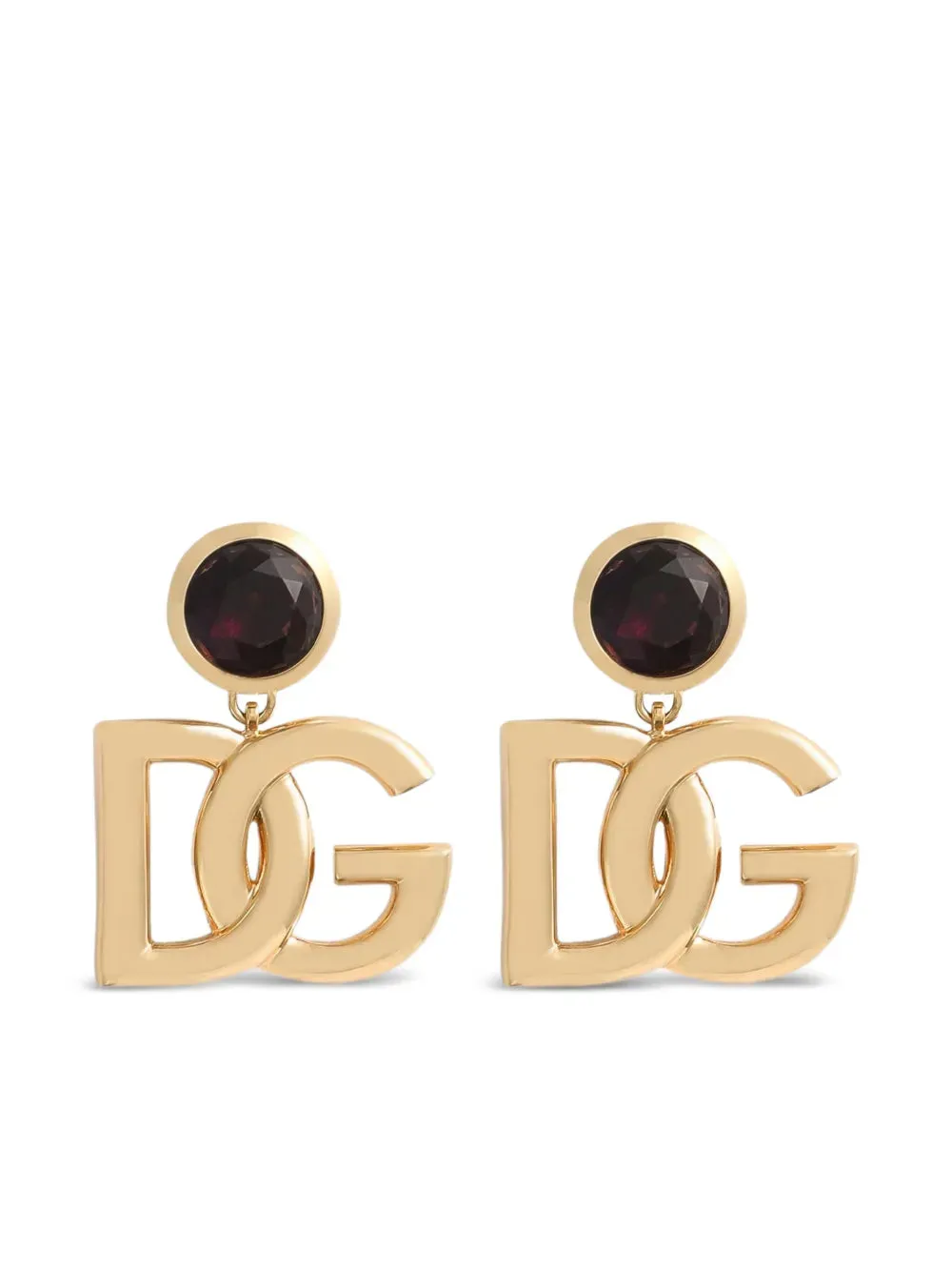 Logo Plaque Earrings sold by Wanan Luxury