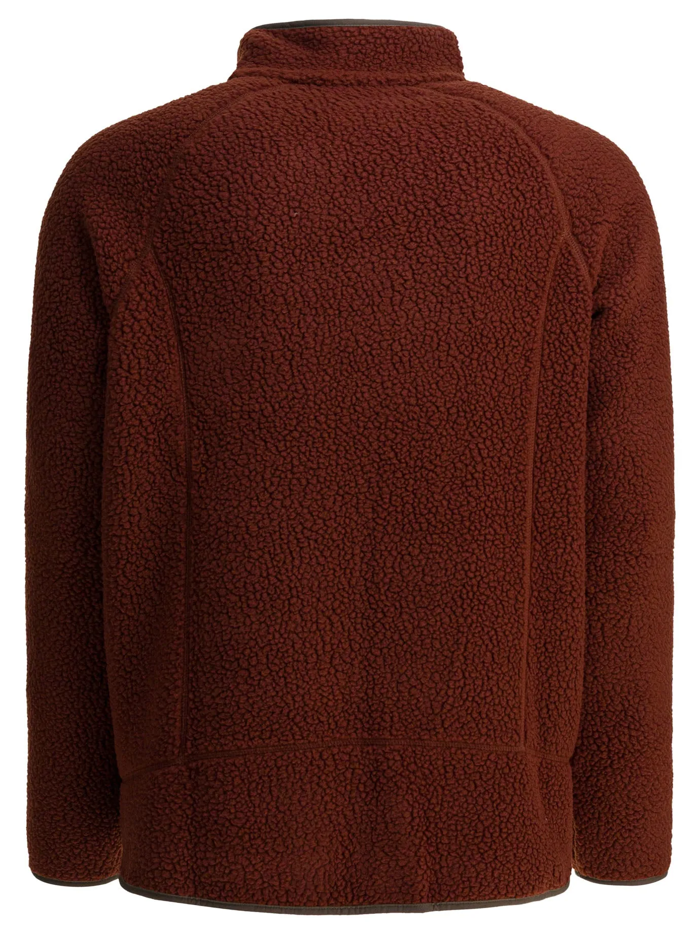 Retro Pile Fleece Jackets And Coats Bordeaux sold by Wanan Luxury product image thumbnail 2