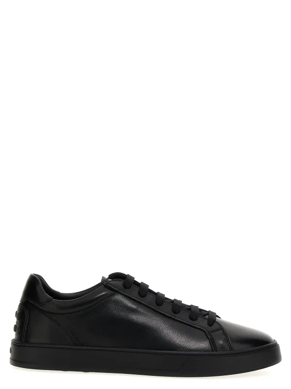 Leather Sneakers Black sold by Wanan Luxury