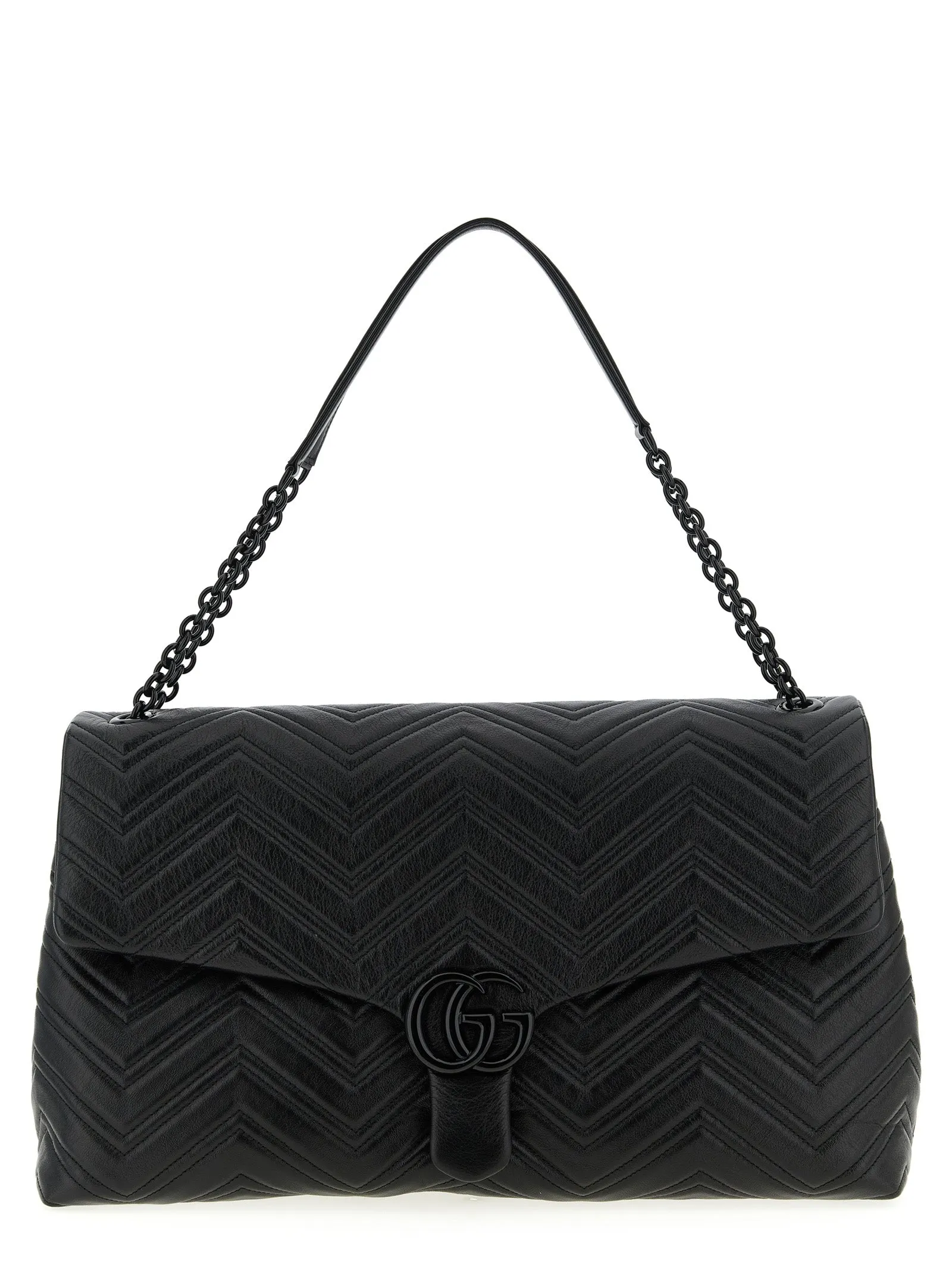 Gg Marmont Shoulder Bags Black sold by Wanan Luxury