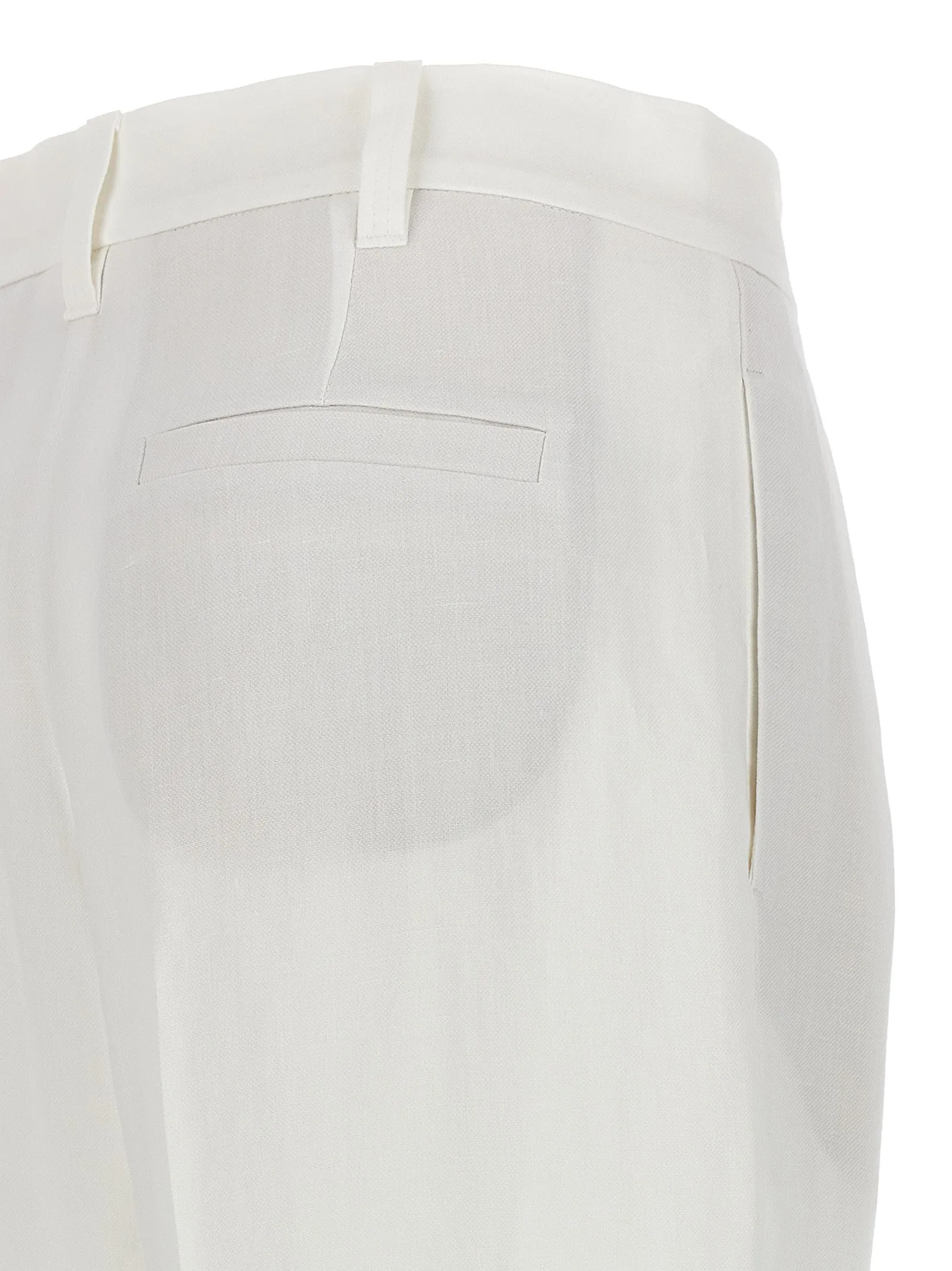 Palazzo Pants White sold by Wanan Luxury product image thumbnail 4