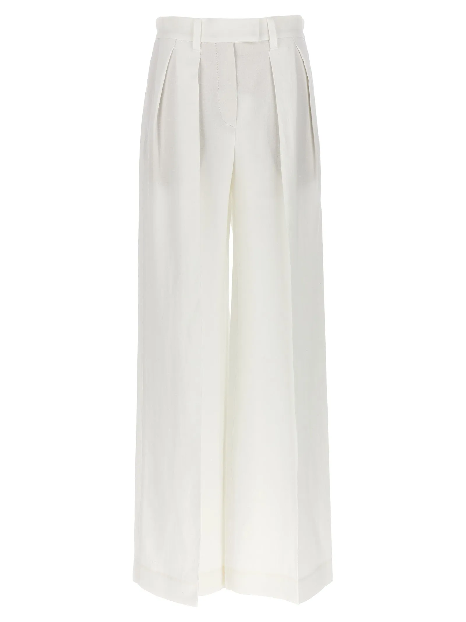 Palazzo Pants White sold by Wanan Luxury