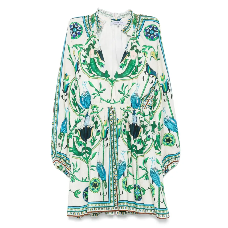 Dresses White, Green sold by Wanan Luxury