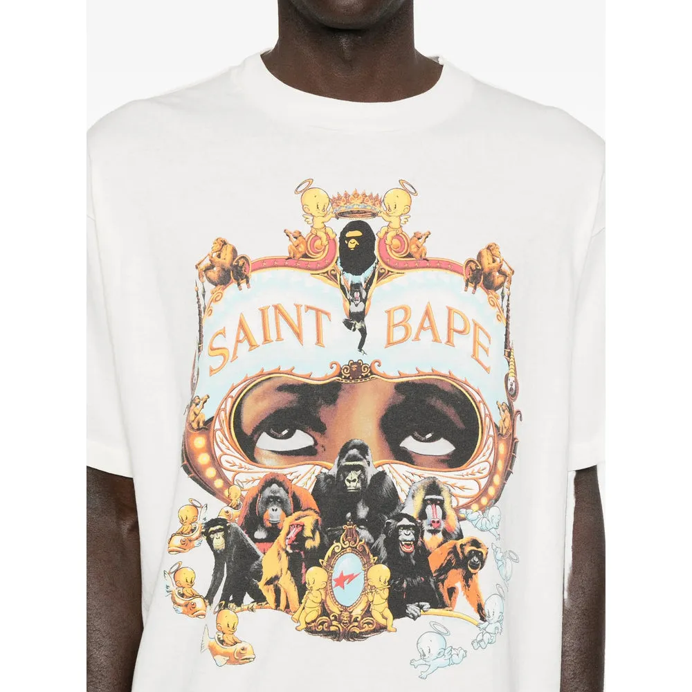 T Shirts White sold by Wanan Luxury product image thumbnail 3