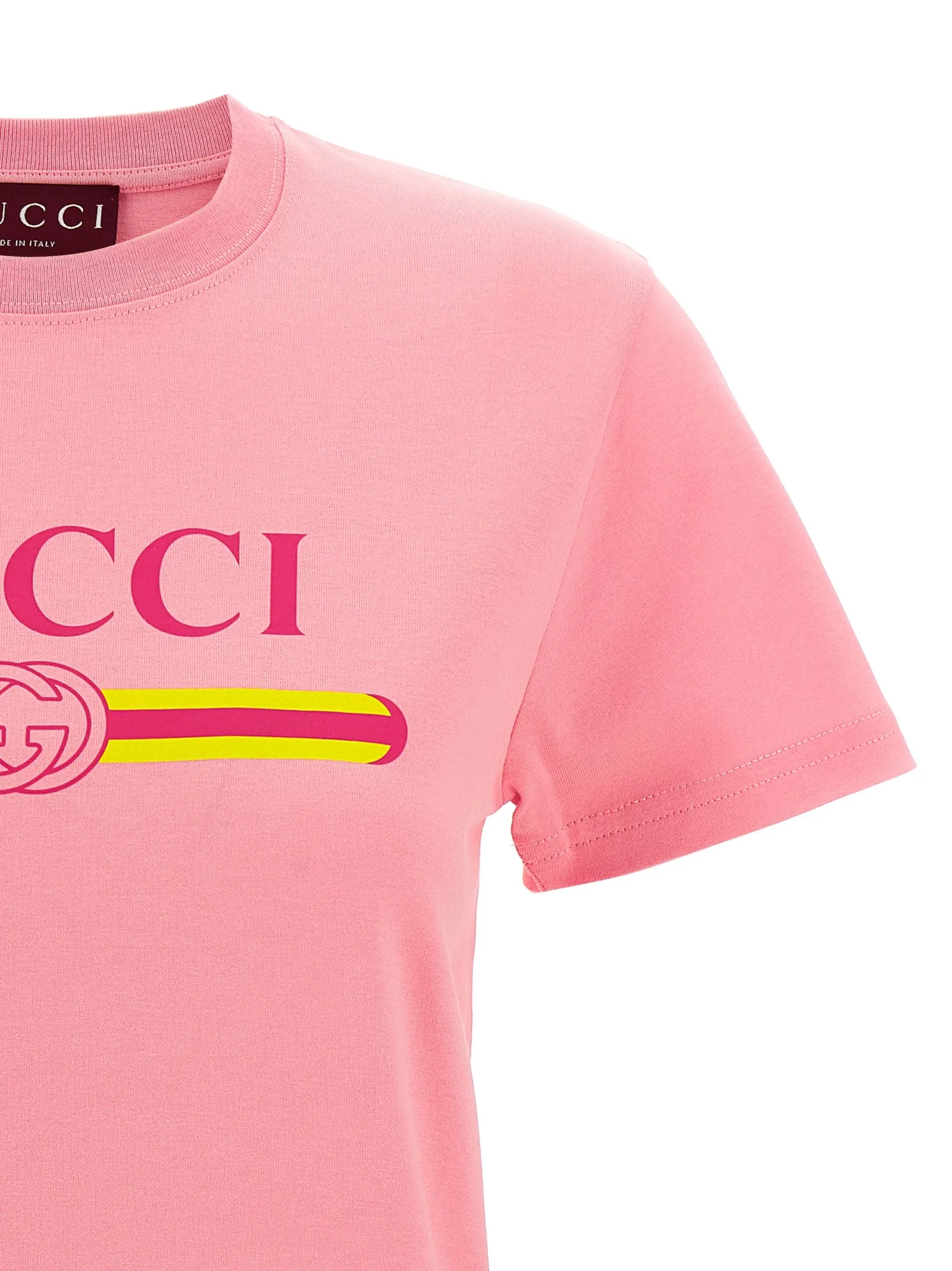 New 70s T-Shirt Pink sold by Wanan Luxury product image thumbnail 3
