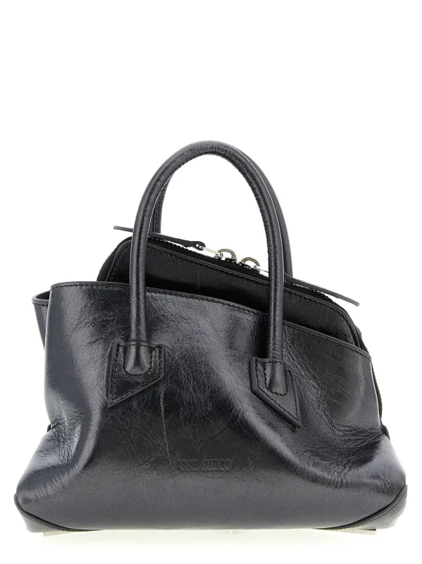 La Passeggiata Mini Hand Bags Gray sold by Wanan Luxury