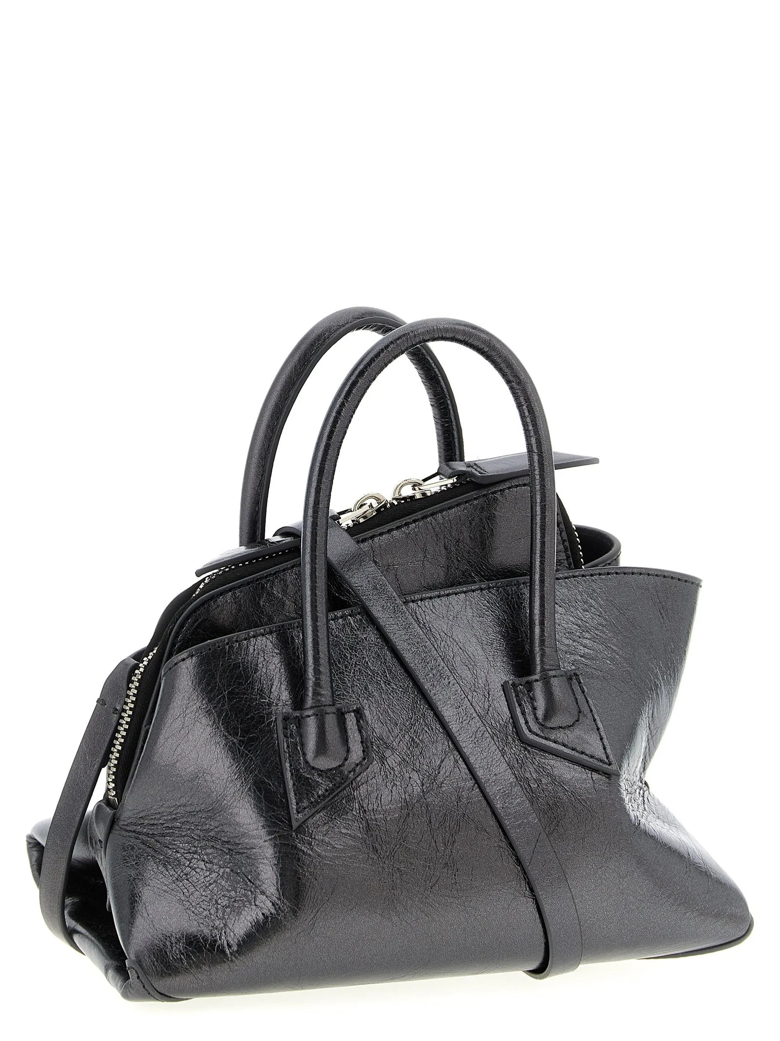 La Passeggiata Mini Hand Bags Gray sold by Wanan Luxury product image thumbnail 2