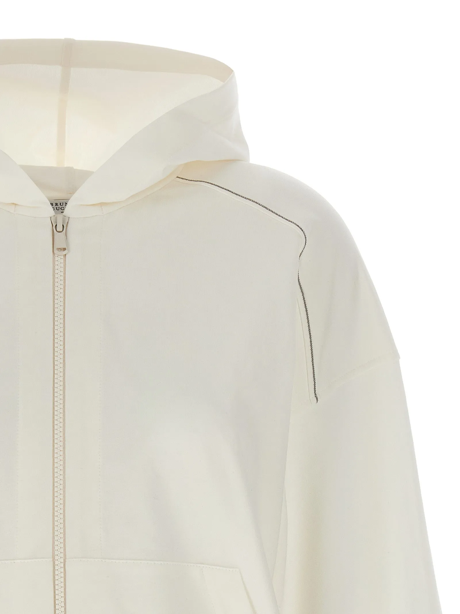 Monile Hoodie Sweatshirt White sold by Wanan Luxury product image thumbnail 3