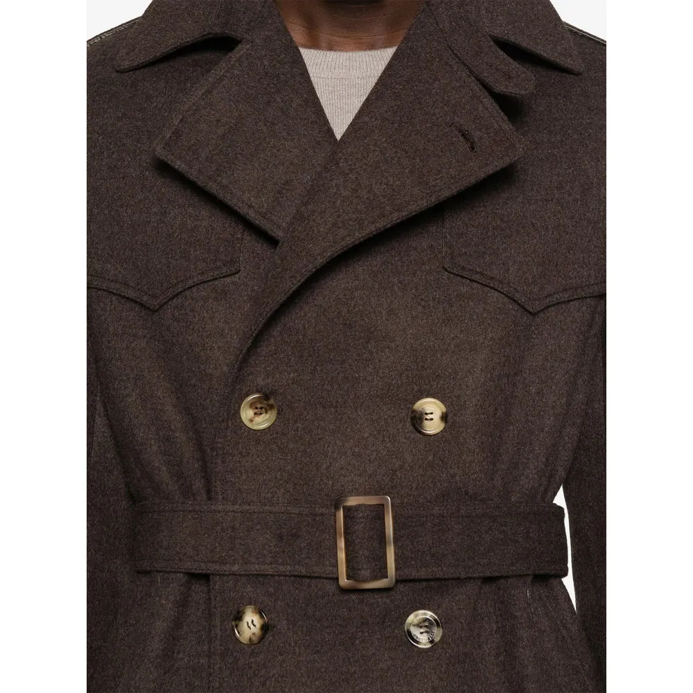 Coats Brown sold by Wanan Luxury product image thumbnail 2