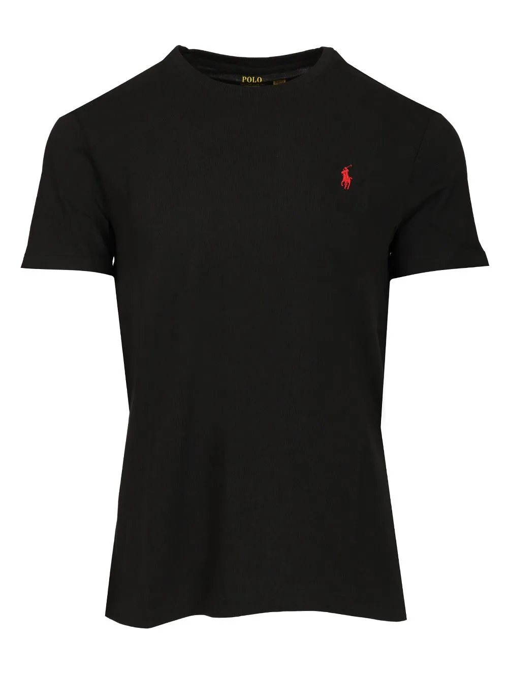 Crew Neck Cotton T-Shirt Black sold by Wanan Luxury product image thumbnail 5