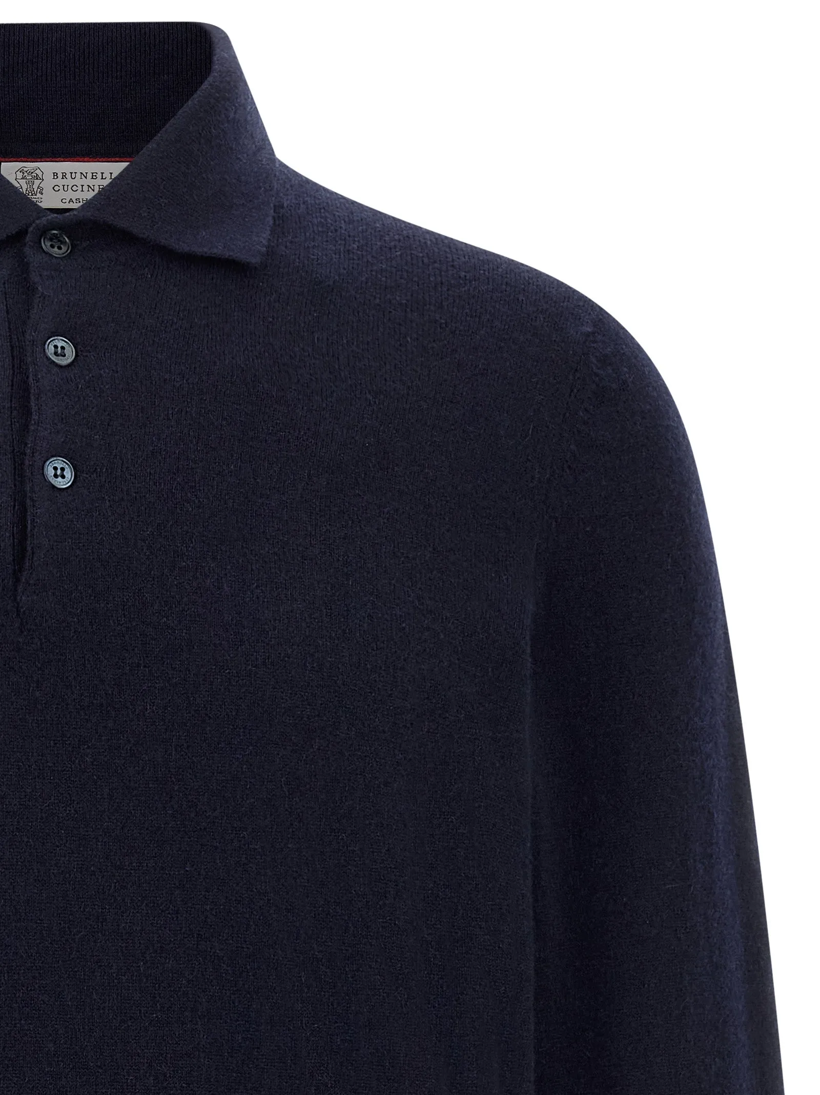 Cashmere Shirt Polo Blue sold by Wanan Luxury product image thumbnail 3