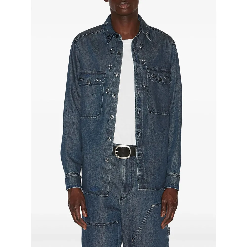 Shirts Blue sold by Wanan Luxury product image thumbnail 3