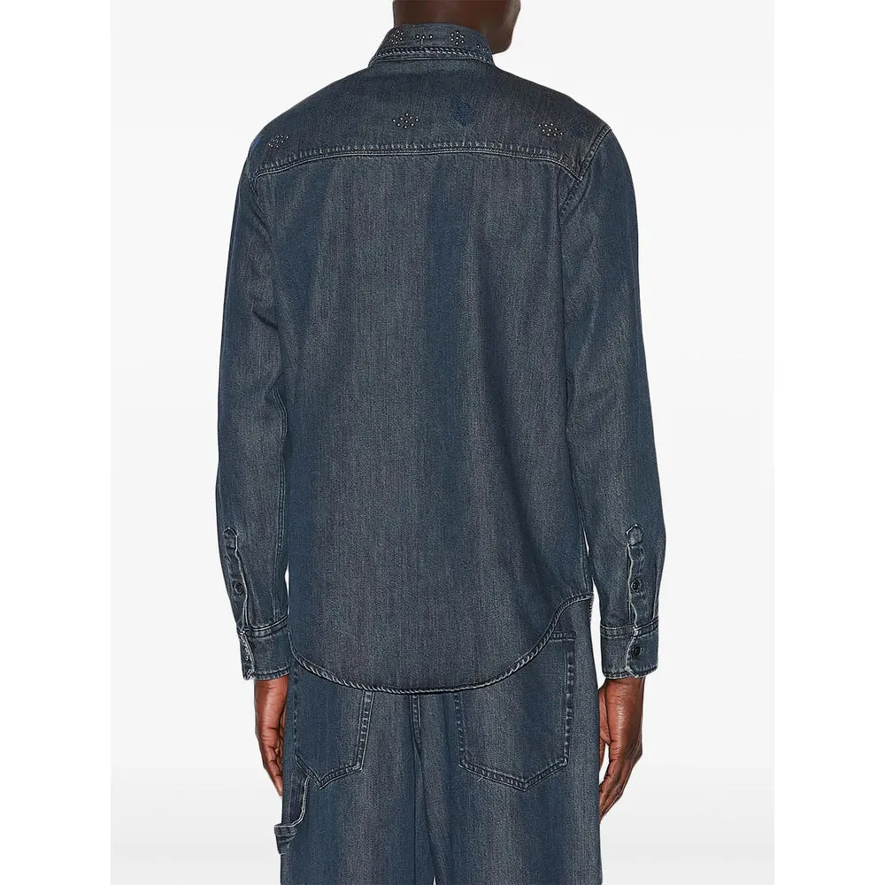 Shirts Blue sold by Wanan Luxury product image thumbnail 4