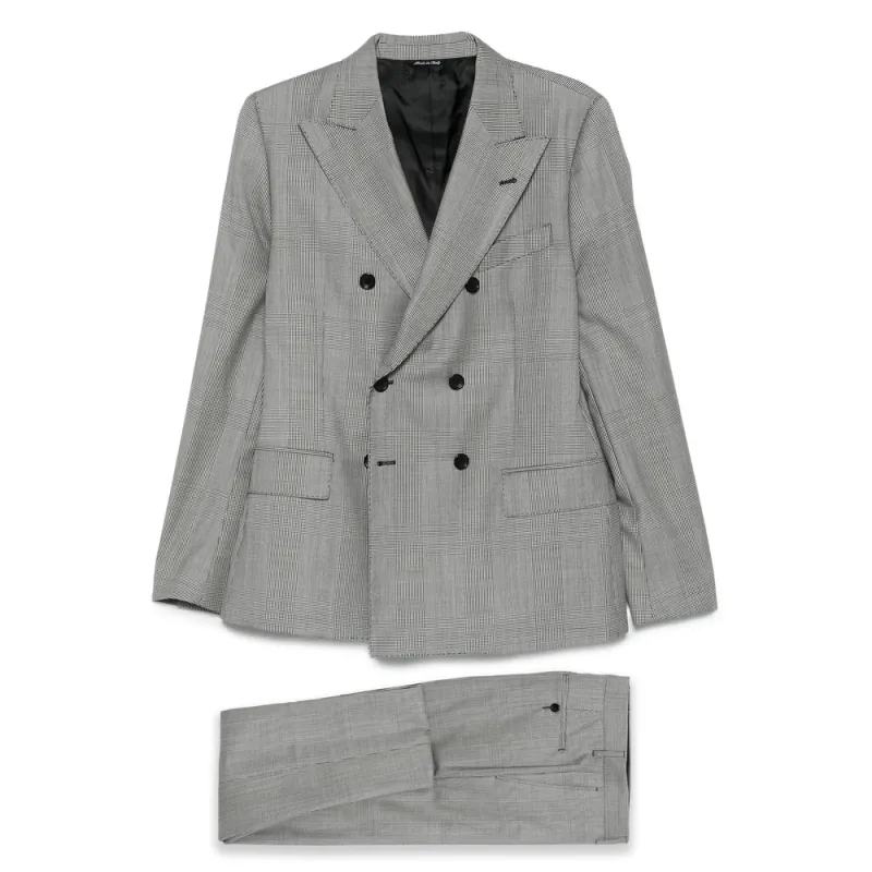 Suits Gray, Black made by Wanan Luxury