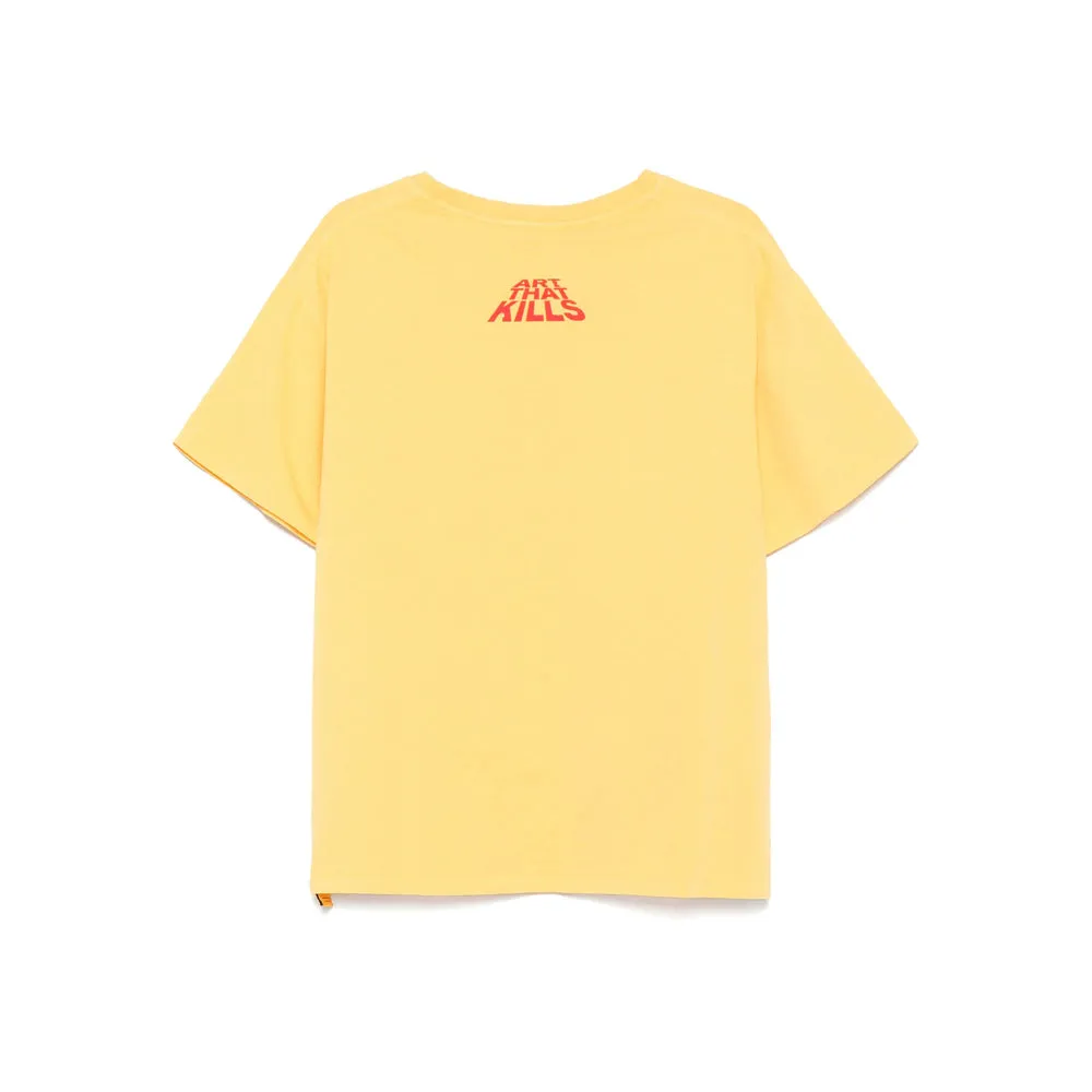 T Shirts Yellow sold by Wanan Luxury product image thumbnail 2