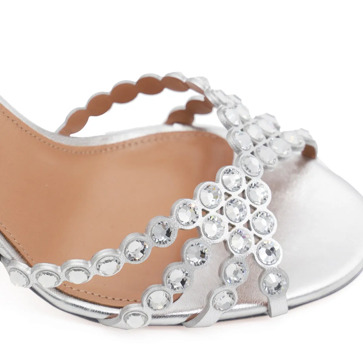 Sandals Silver sold by Wanan Luxury product image thumbnail 4