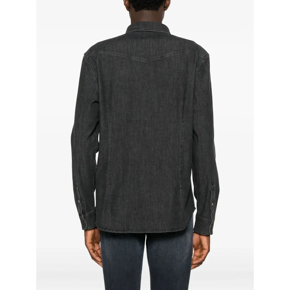 Shirts Black sold by Wanan Luxury product image thumbnail 3