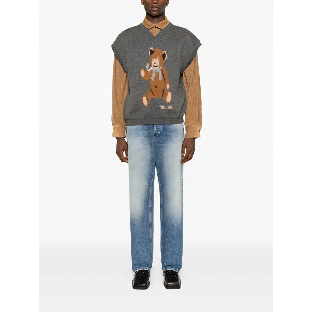 Sweaters Gray sold by Wanan Luxury product image thumbnail 3