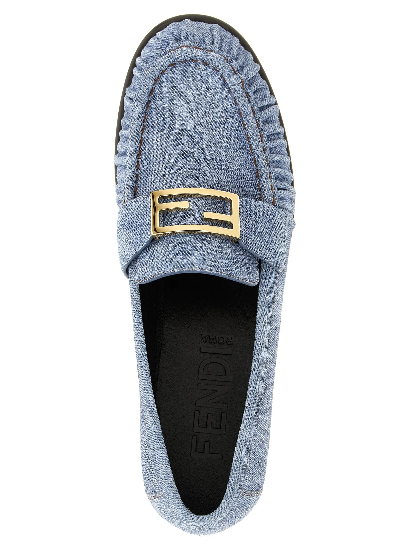 Baguette Loafers Light Blue sold by Wanan Luxury product image thumbnail 4