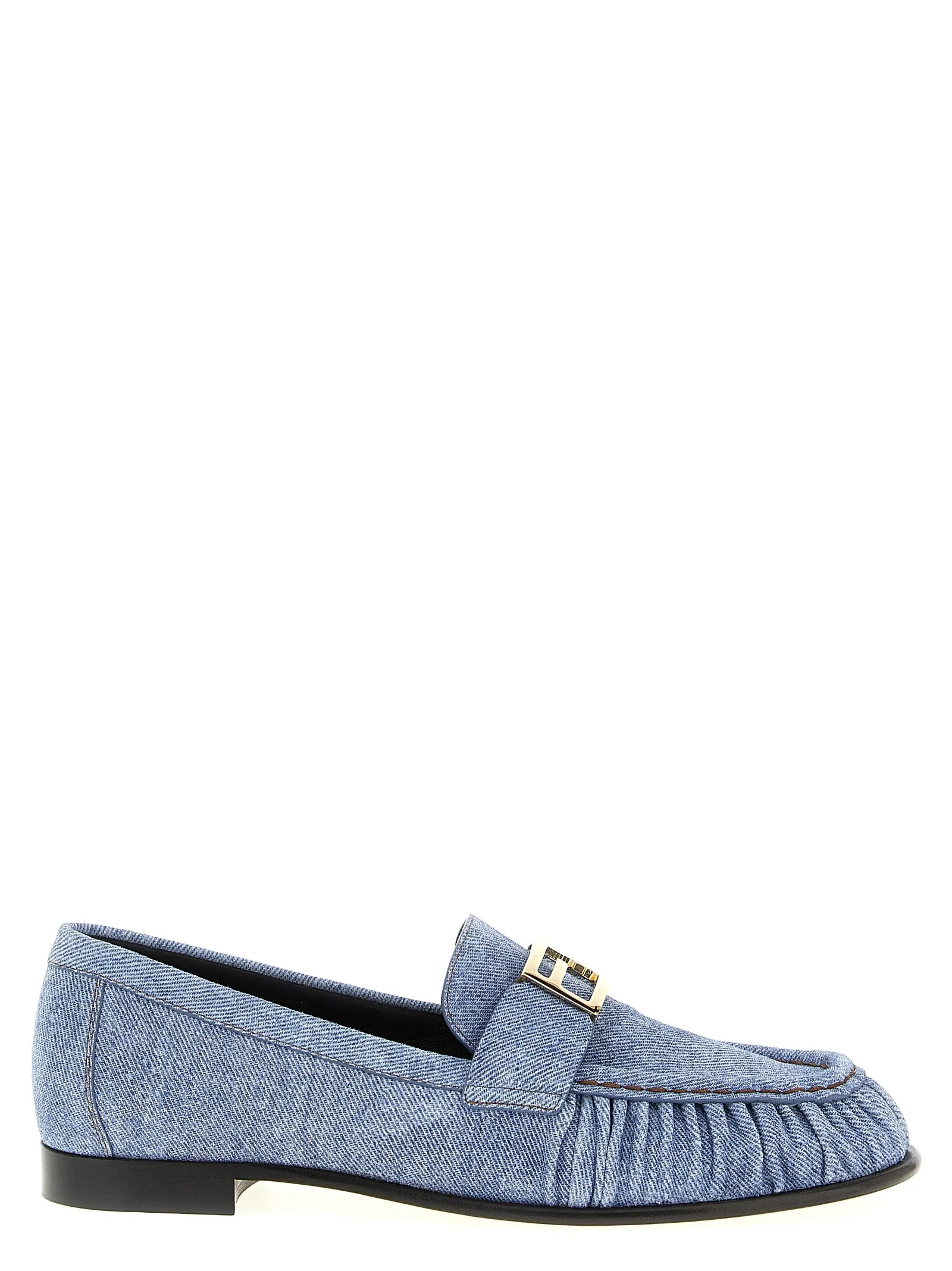 Baguette Loafers Light Blue sold by Wanan Luxury