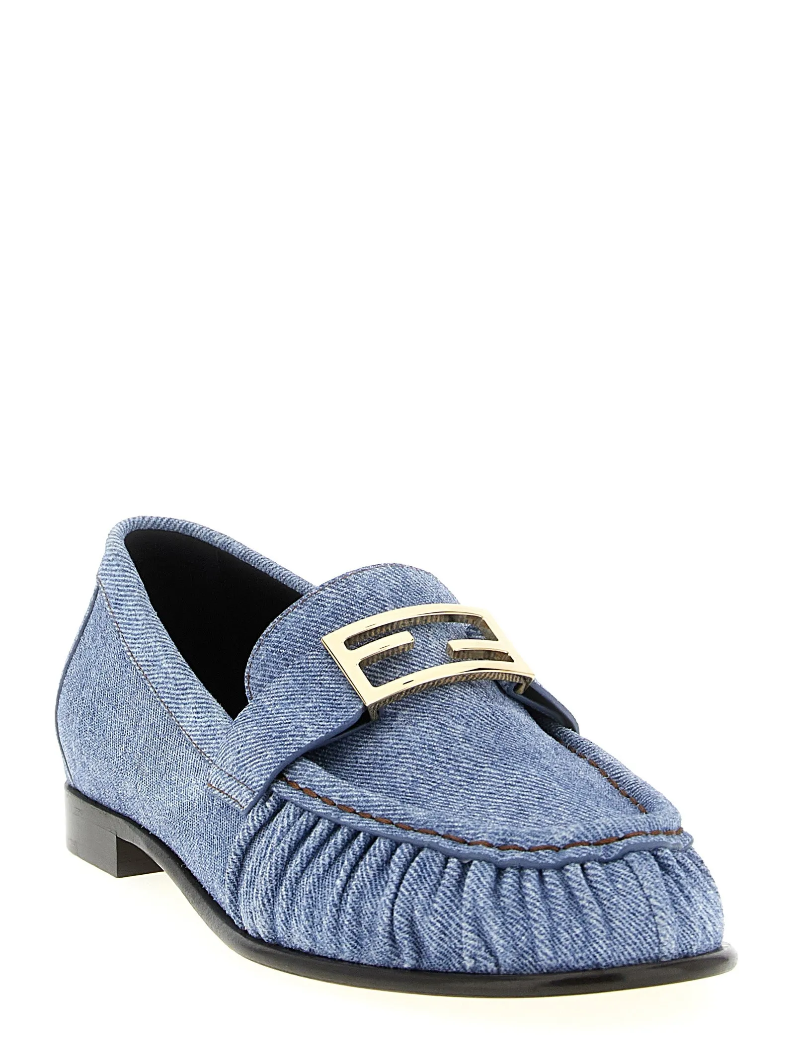Baguette Loafers Light Blue sold by Wanan Luxury product image thumbnail 2