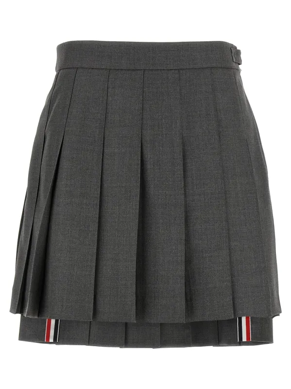 Uniform Skirts Gray sold by Wanan Luxury