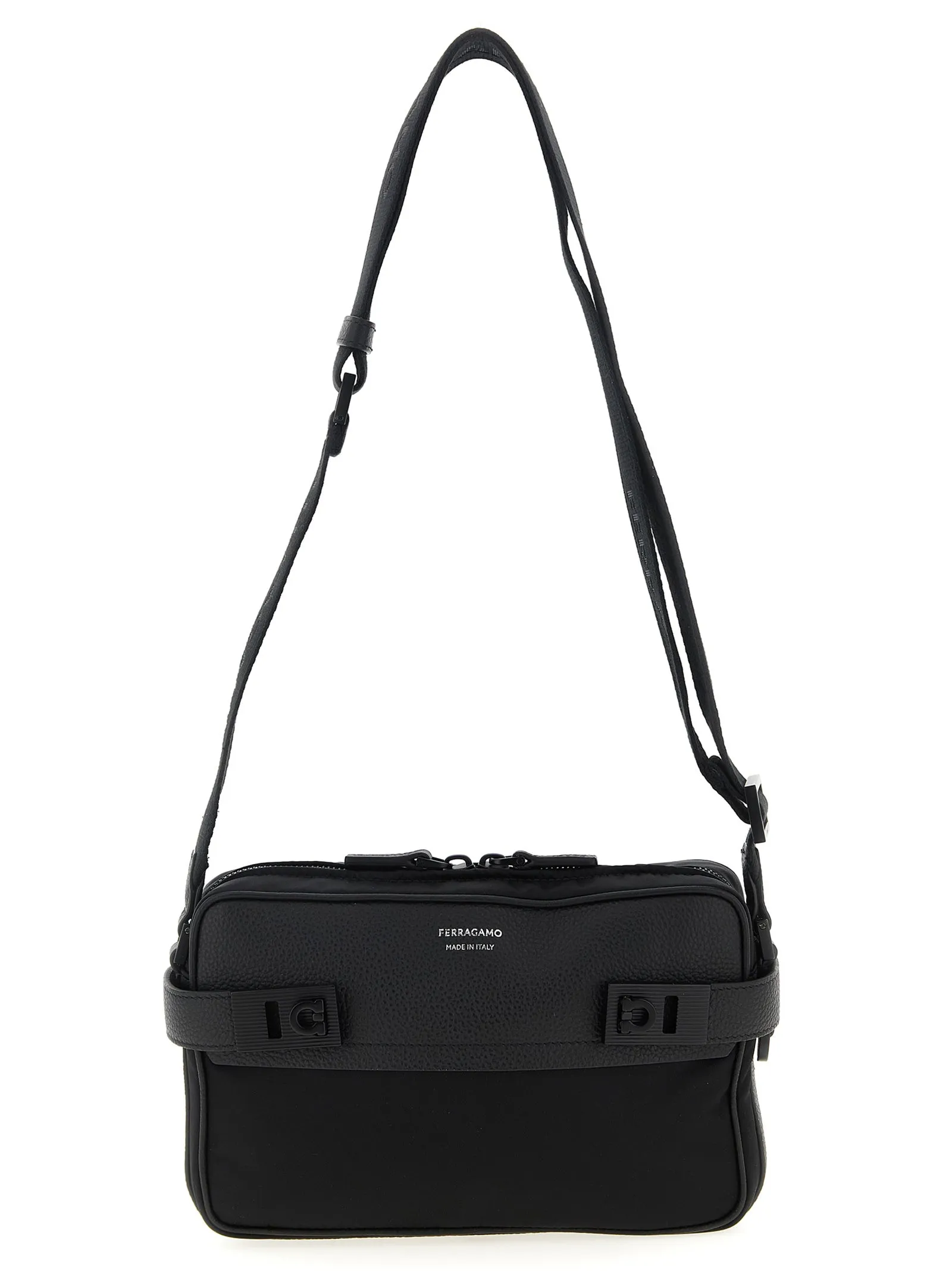 Twins Nylon Crossbody Bags Black sold by Wanan Luxury