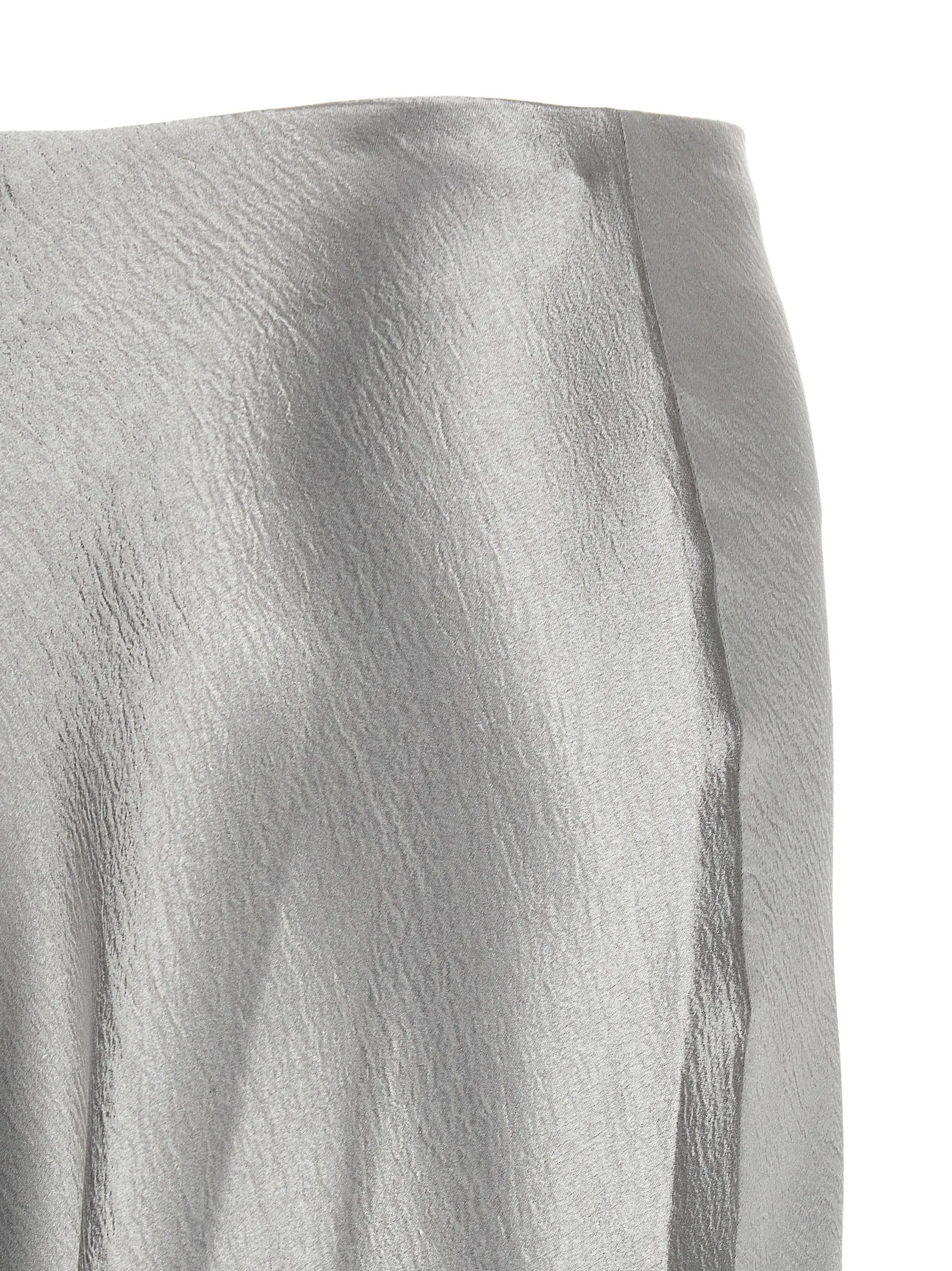 Satin Skirts Gray sold by Wanan Luxury product image thumbnail 4