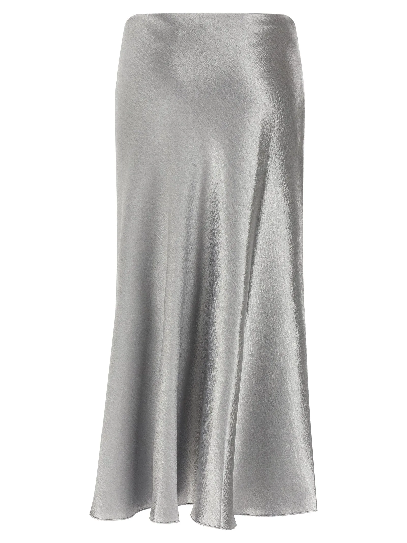 Satin Skirts Gray sold by Wanan Luxury product image thumbnail 2