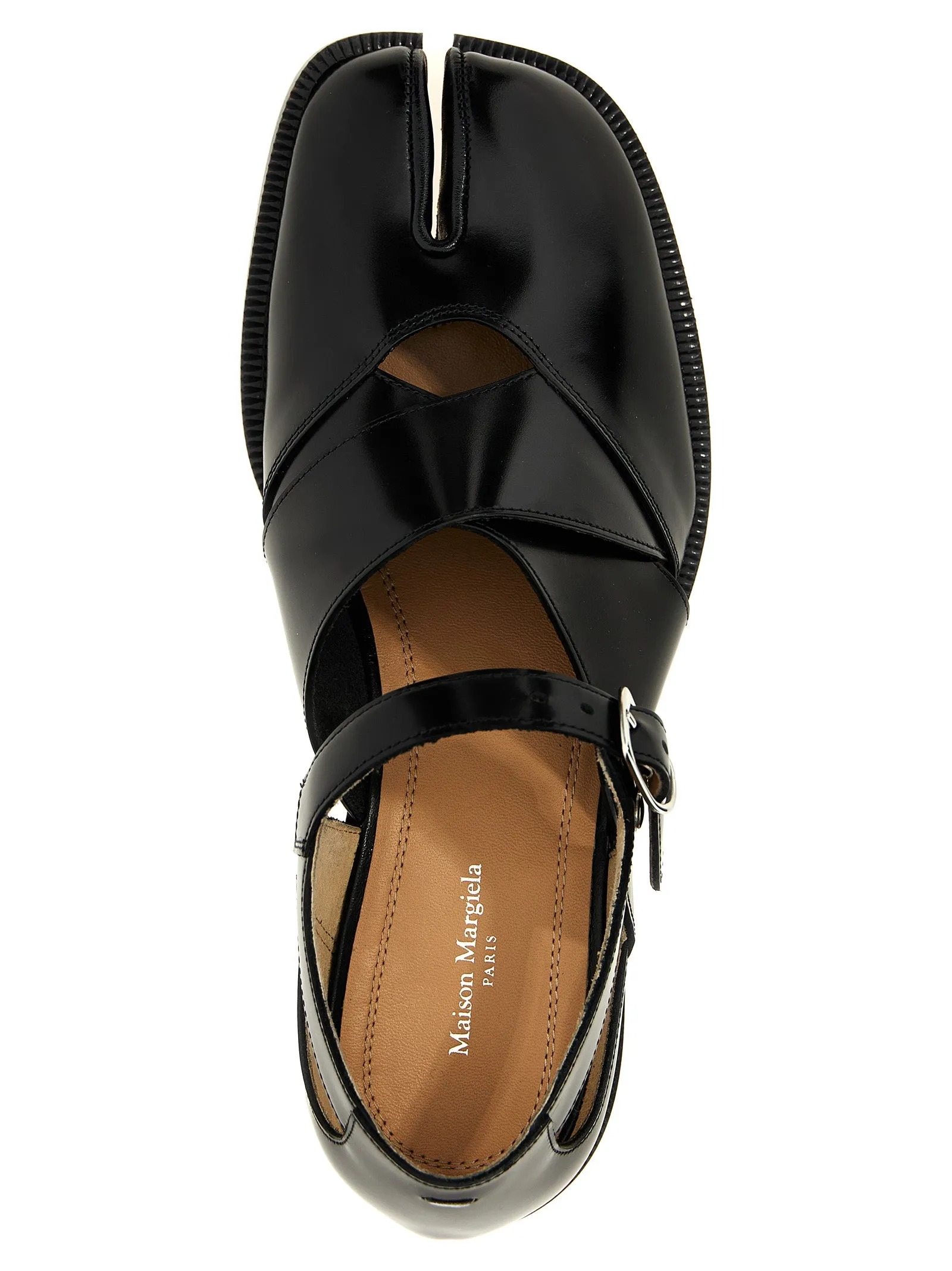Tabi Flat Shoes Black sold by Wanan Luxury product image thumbnail 4