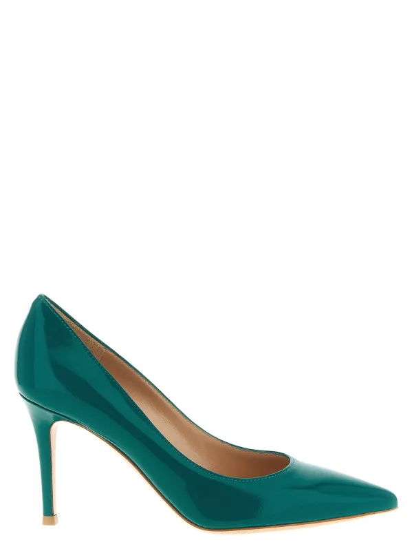 Gianvito Pumps Green sold by Wanan Luxury