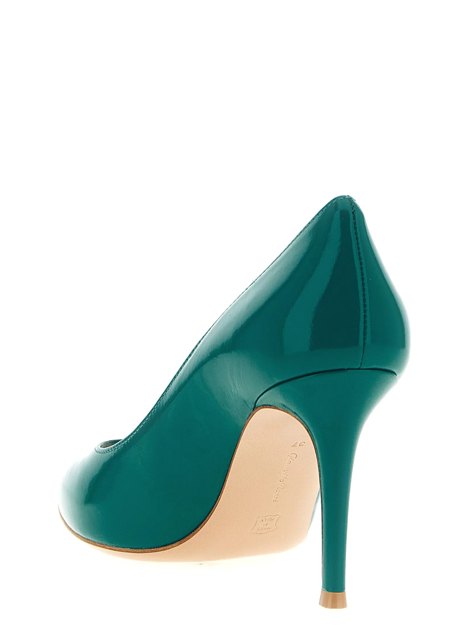 Gianvito Pumps Green sold by Wanan Luxury product image thumbnail 3