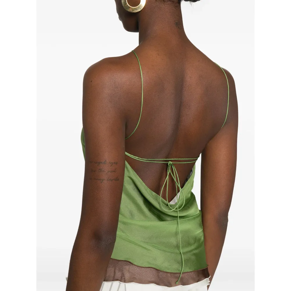 Tops Green, Brown sold by Wanan Luxury product image thumbnail 3