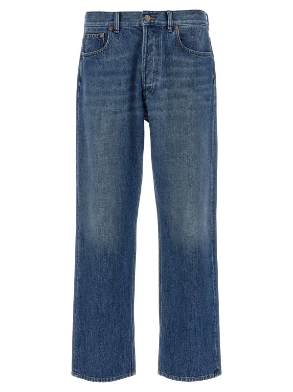 Valentino Garavani Five-Pocket Jeans Blue sold by Wanan Luxury
