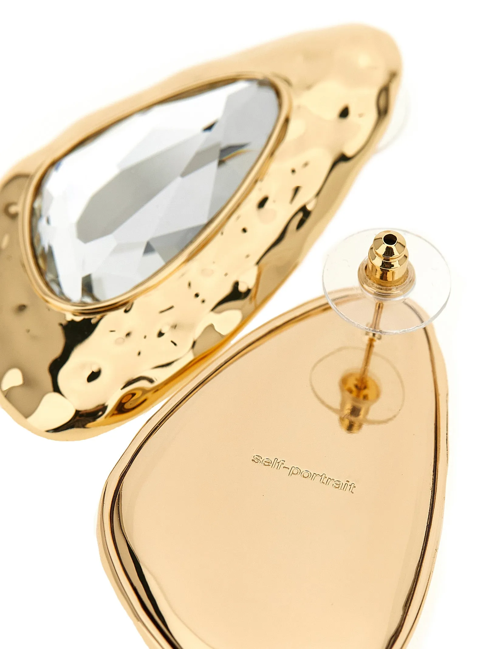 Hammered Gold Crystal Jewelry Gold sold by Wanan Luxury product image thumbnail 3