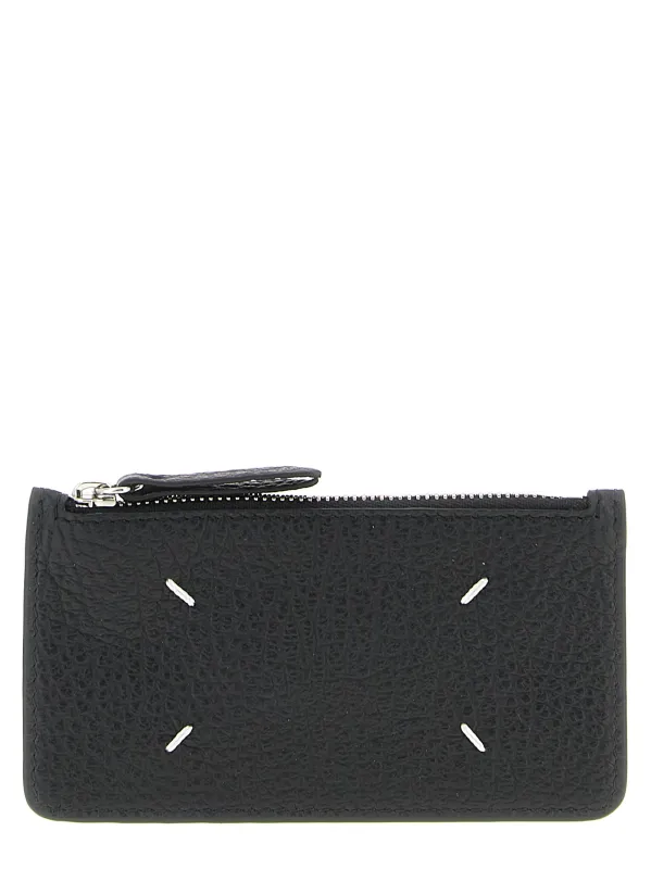 Zipped Cardholder Wallets And Card Holders Black sold by Wanan Luxury
