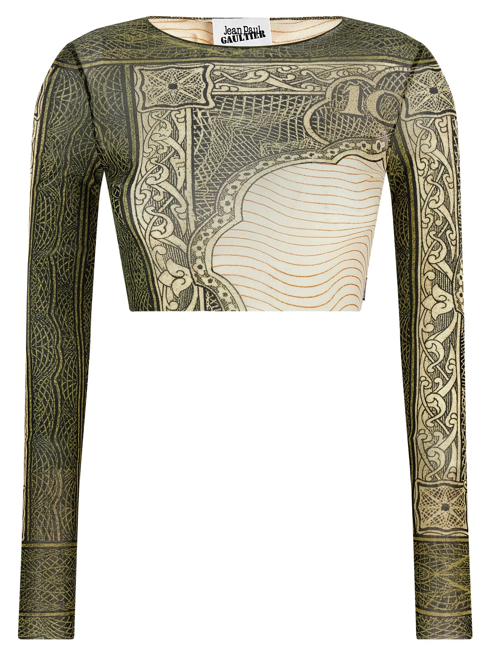 Re-Edition - The Green Cartouche Tops Multicolor sold by Wanan Luxury