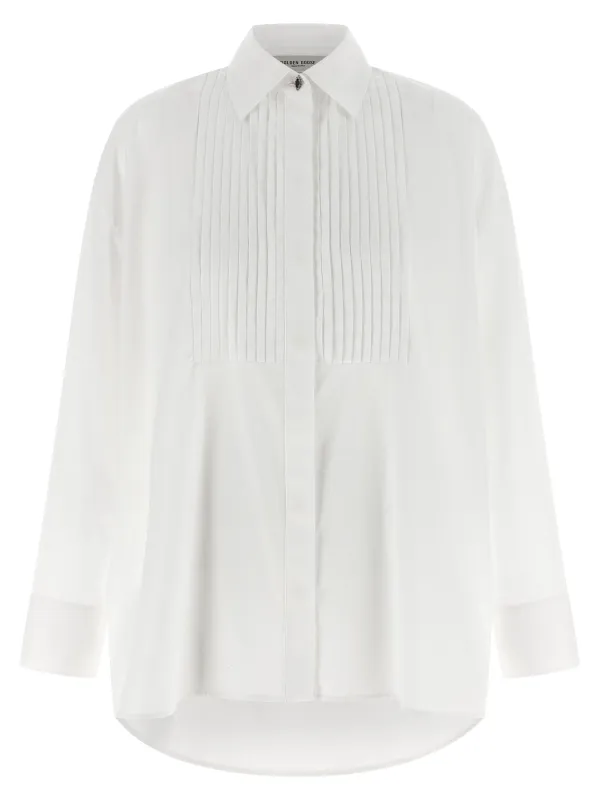 Journey Shirt And Blouse White made by Golden Goose
