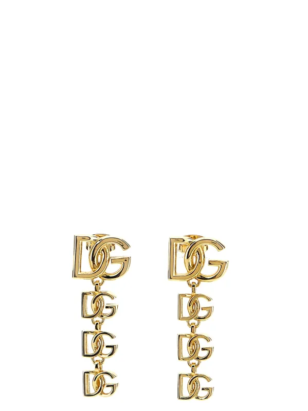 Logo Earrings Jewelry Gold sold by Wanan Luxury