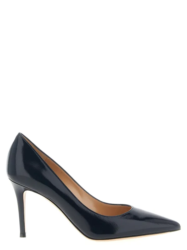 Gianvito Pumps Blue sold by Wanan Luxury