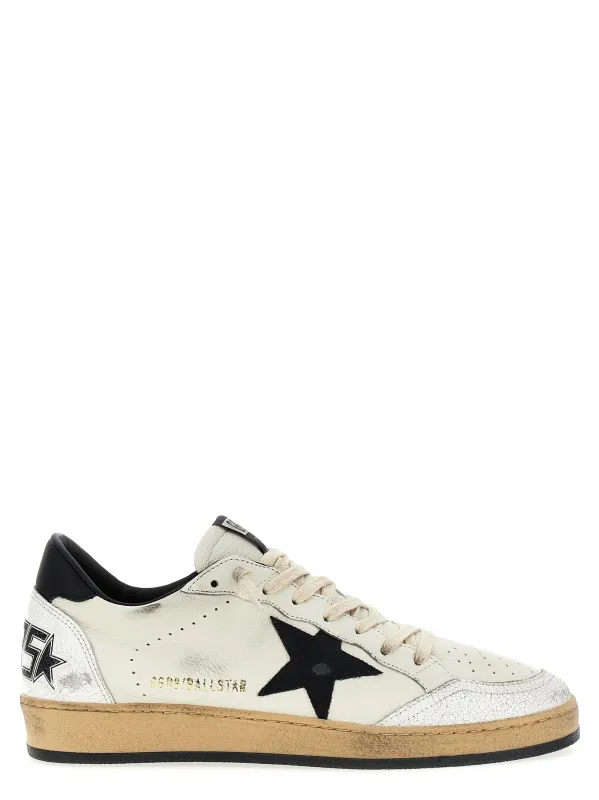 Ball Star Sneakers White/Black sold by Wanan Luxury