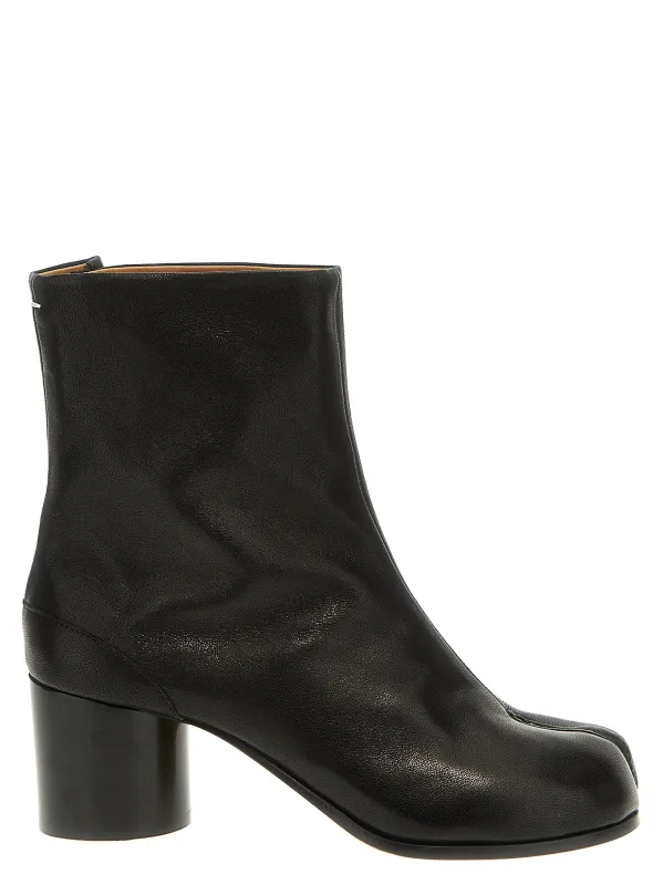 Tabi Boots And Ankle Boots Black sold by Wanan Luxury